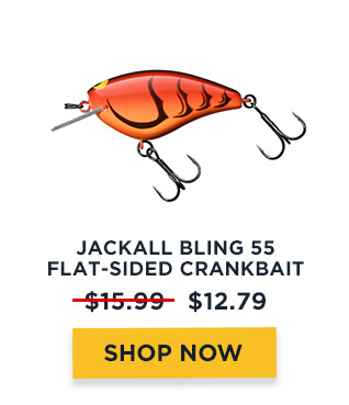 Jackall Bling 55 Flat-Sided Crankbait - Crawfish