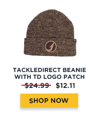 TackleDirect Beanie with TD Logo Patch