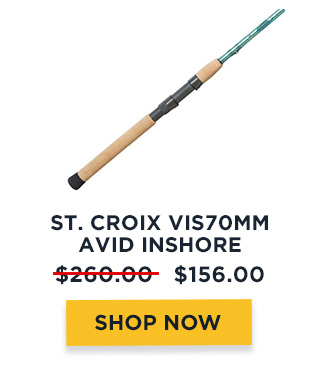 St. Croix VIS70MM Avid Inshore