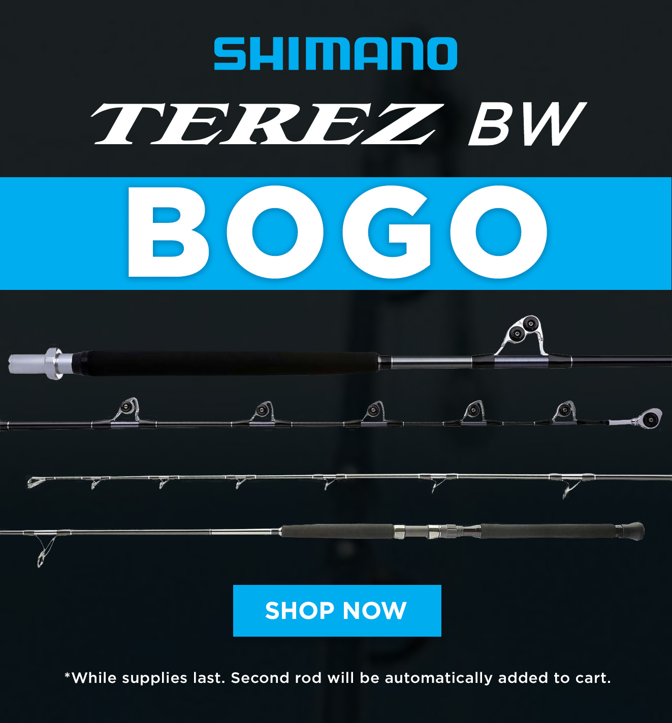 BOGO Alert on Select Terez BW Rods