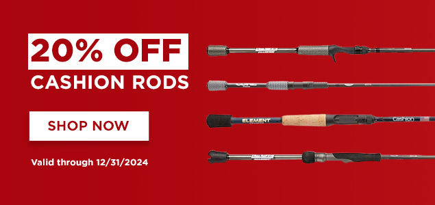 20% OFF Cashion Rods