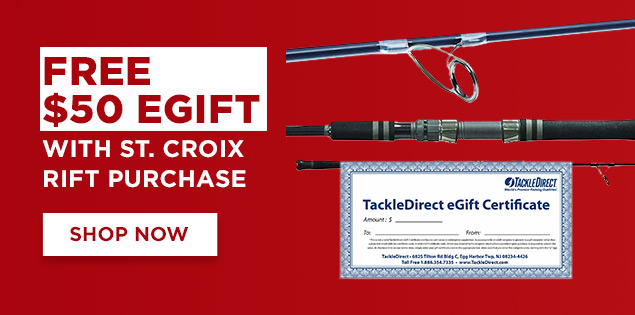 Free $50 eGift with St. Croix Rift Purchase