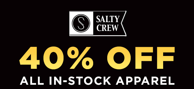 40% Off Salty Crew use code: SALTY40