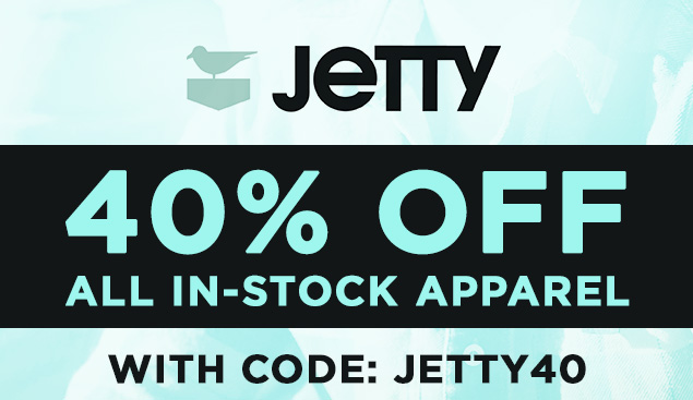 40% OFF Jetty Apparel Code: JETTY40