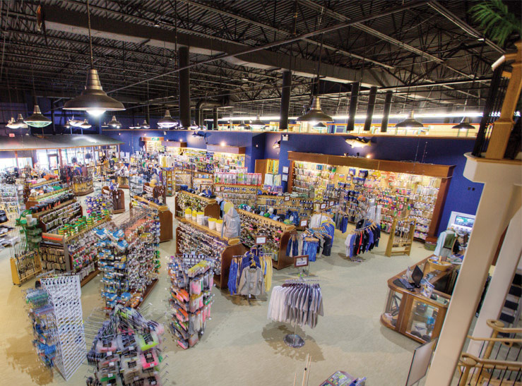 A picture of the TackleDirect retail store